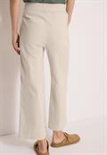 High Waist Wide Leg Hose im Loose Fit grain beige