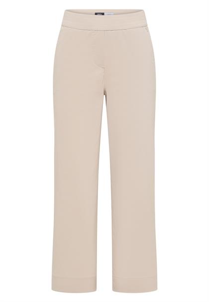 High Waist Wide Leg Hose im Loose Fit grain beige