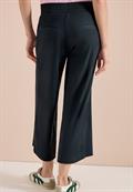 High Waist Wide Leg Hose im Loose Fit palm breeze green