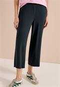 High Waist Wide Leg Hose im Loose Fit palm breeze green