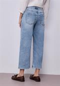 High Waist Wide Leg Jeans im Loose Fit light blue wash