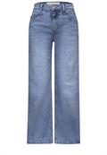 High Waist Wide Leg Jeans im Loose Fit light blue wash