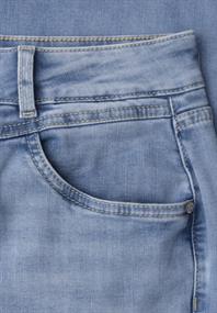 High Waist Wide Leg Jeans im Loose Fit light blue wash
