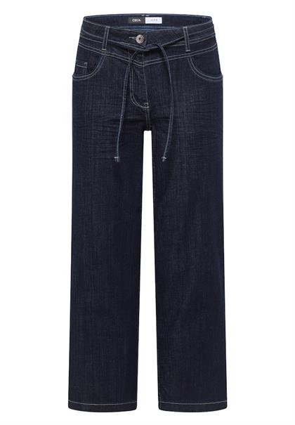 High Waist Wide Leg Jeans im Loose Fit rinsed wash