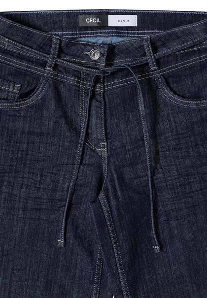 High Waist Wide Leg Jeans im Loose Fit rinsed wash