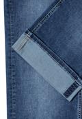 High Waist Wide Leg Jeans im Slim Fit mid blue wash