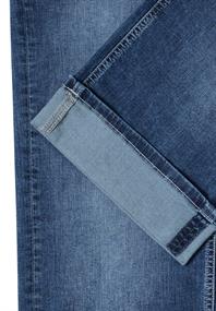 High Waist Wide Leg Jeans im Slim Fit mid blue wash