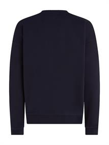 HILFIGER ARCHED CREWNECK desert sky