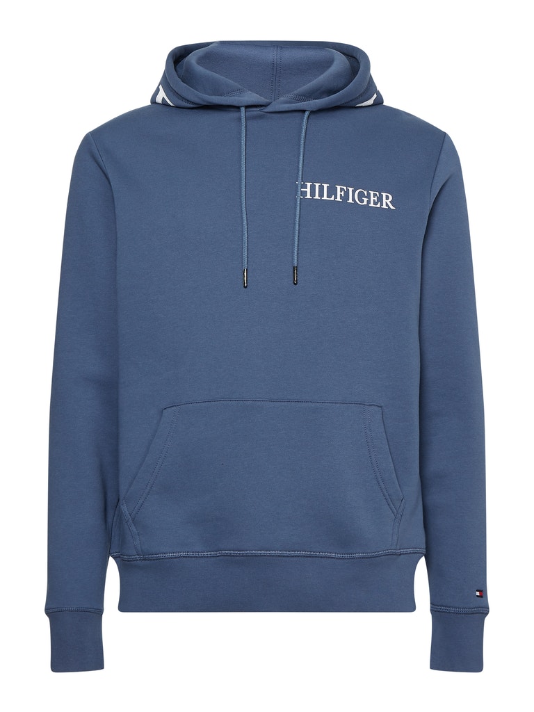 Tommy Hilfiger Herren Pullover Mw0mw21424 Faded Indigo - hoody