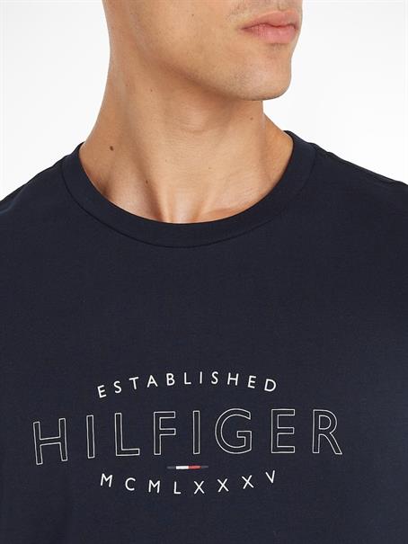 Hilfiger Logo T-Shirt desert sky