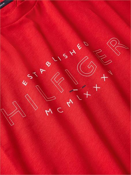 Hilfiger Logo T-Shirt primary red