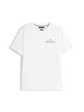 HILFIGER STACK TEE white