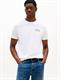 HILFIGER STACK TEE white