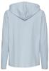 Hoodie aus reiner Baumwolle french blue