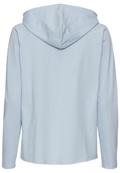 Hoodie aus reiner Baumwolle french blue