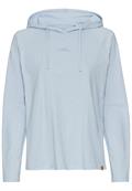 Hoodie aus reiner Baumwolle french blue