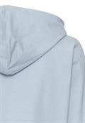 Hoodie aus reiner Baumwolle french blue