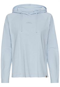 Hoodie aus reiner Baumwolle french blue