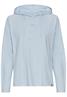 Hoodie aus reiner Baumwolle french blue