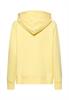 Hoodie aus reiner Baumwolle lemon