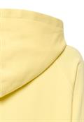 Hoodie aus reiner Baumwolle lemon