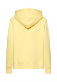 Hoodie aus reiner Baumwolle lemon