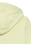 Hoodie aus reiner Baumwolle lime green