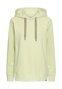 Hoodie aus reiner Baumwolle lime green
