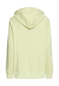 Hoodie aus reiner Baumwolle lime green