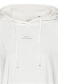 Hoodie aus reiner Baumwolle milk white