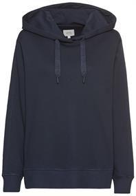 Hoodie aus reiner Baumwolle night blue