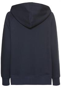 Hoodie aus reiner Baumwolle night blue