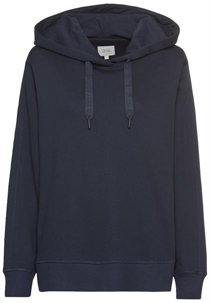 Hoodie aus reiner Baumwolle night blue