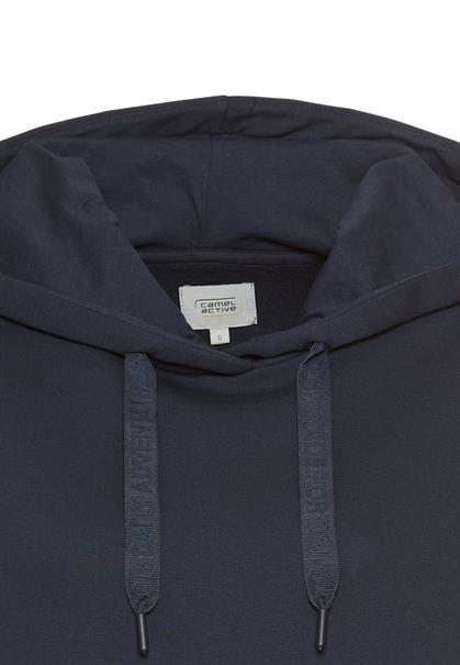 Hoodie aus reiner Baumwolle night blue