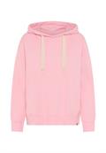 Hoodie aus reiner Baumwolle pink