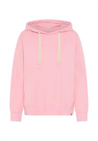 Hoodie aus reiner Baumwolle pink