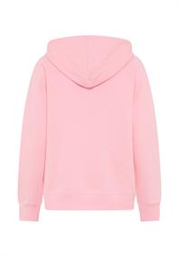 Hoodie aus reiner Baumwolle pink