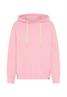 Hoodie aus reiner Baumwolle pink