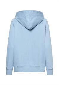 Hoodie aus reiner Baumwolle soft blue