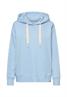 Hoodie aus reiner Baumwolle soft blue