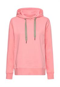 Hoodie aus reiner Baumwolle winter berry