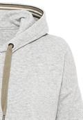 Hoodie in leichter Sweat-Qualität light grey melange