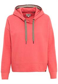 Hoodie in leichter Sweat-Qualität peach