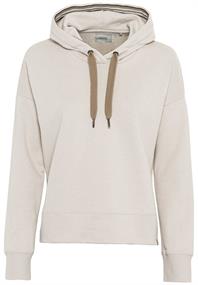 Hoodie in leichter Sweat-Qualität sand