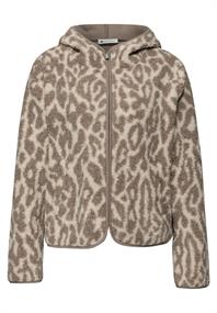 Hoodie Jacke light terra mocha