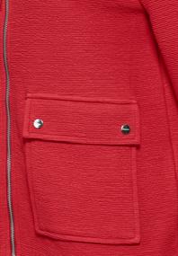 Hoodie-Jacke mandarin red