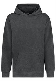 Hoodie mit Backprint anthracite grey