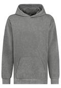 Hoodie mit Backprint ash grey