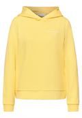 Hoodie mit Backprint bloom yellow