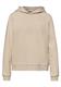 Hoodie mit Backprint cotton beige